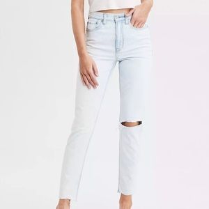 American Eagle High Waisted Mom Jean